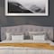 Flash Furniture King, Cambridge Headboard, Gray Fabric HG-HB1708-K-LG-GG - alternate 2